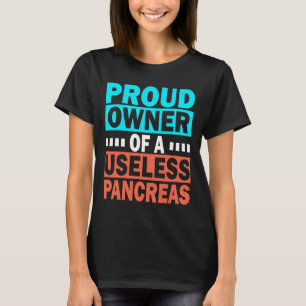 Camiseta Proprietário Orgulhoso De Um Awarene Para Diabetes