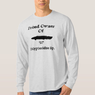 Camiseta Proprietário orgulhoso de um Polypterus