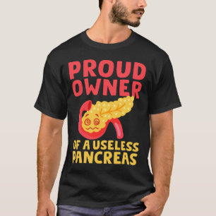 Camiseta Proprietário Orgulhoso De Uma Diabetes Do Tipo 1 D