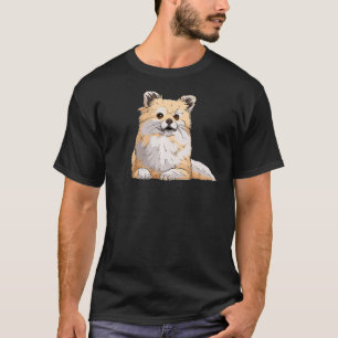 Camiseta Proprietário Pom Puppy de Cão Pomeraniano