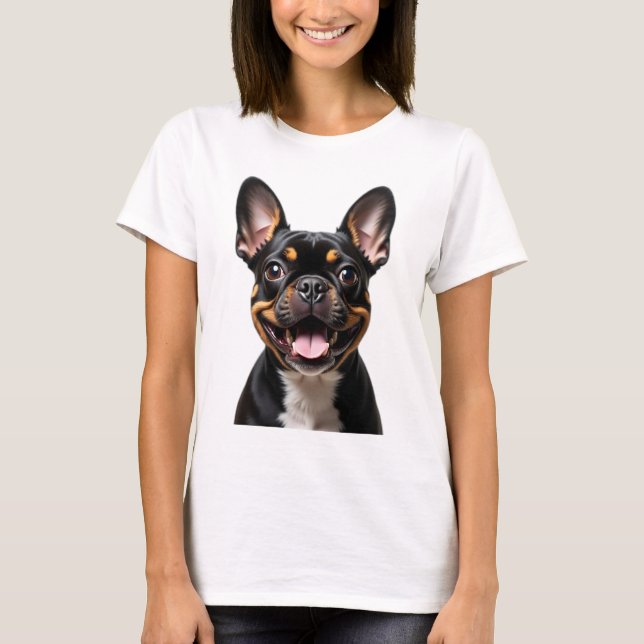 Camiseta Proprietários de animais de estimação do Bulldog f (Frente)
