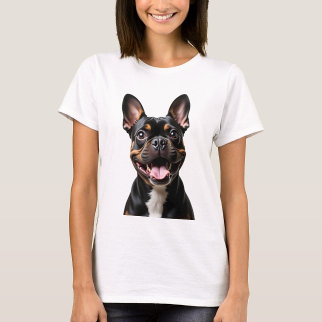 Camiseta Proprietários de animais de estimação do Bulldog f (Frente)