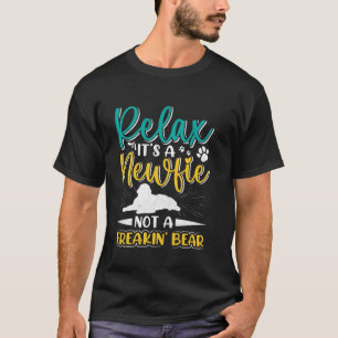 Camiseta Proprietários de Cachorros RELAXAM QUE É UM NOVO Q