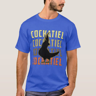 Camiseta Proprietários de Cockatiel Papagaio Lover Cute Coc