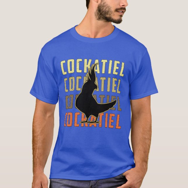 Camiseta Proprietários de Cockatiel Papagaio Lover Cute Coc (Frente)