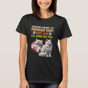 Camiseta Proprietários DE Gatos CURIOSOS SOBRE A MINHA FELI
