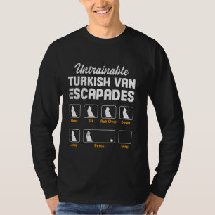Camiseta Proprietários de Gatos SEM FORMAÇÃO TURCOS VAN ESC