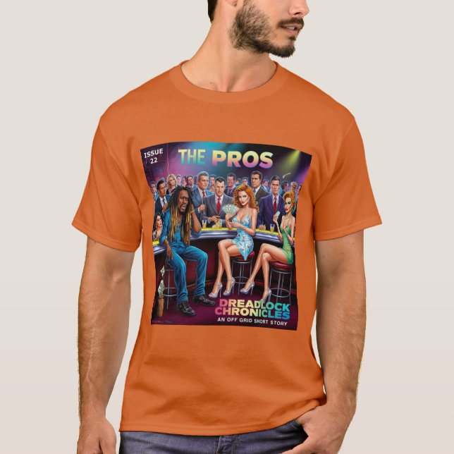 CAMISETA PROS - DREADLOCK CRÔNICA PROBLEMA 23 (Frente)