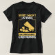 Camiseta Prospector Dourado Menor Dourado para a Panorâmica (Frente do Design)