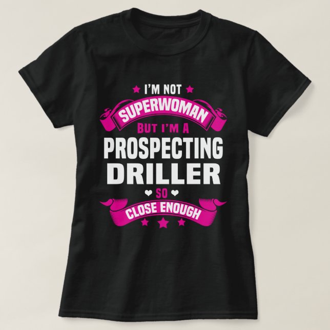 Camiseta Prospector Driller (Frente do Design)