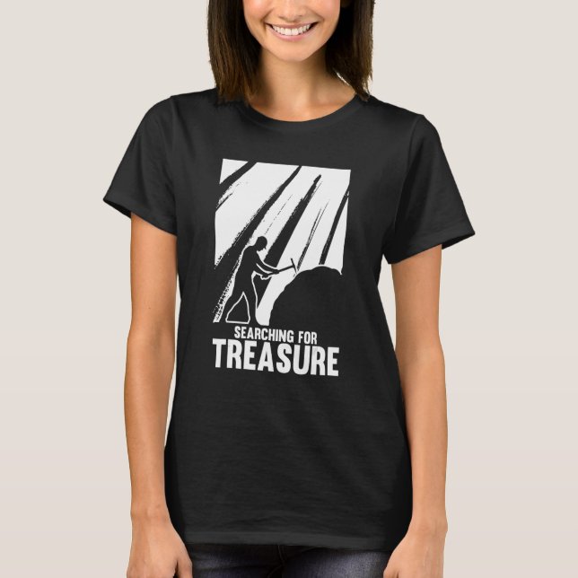 Camiseta Prospector Potencial Procurando Por Tr (Frente)