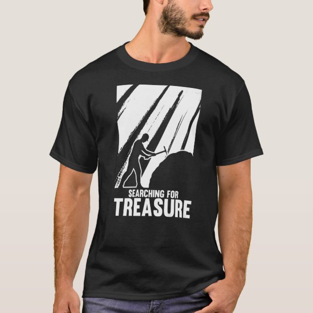 Camiseta Prospector Potencial Procurando Por Tre (Frente)