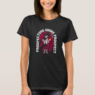 Camiseta Prospectores Vão Projetar Minerais Dourados Perspe