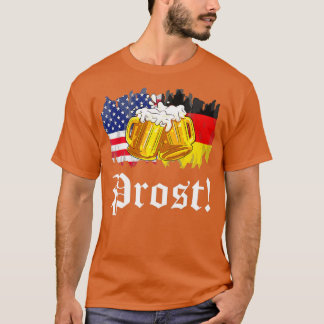 Camiseta Prost Beer German Flag T Oktoberfest Men