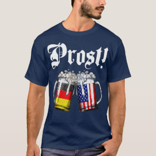 Camiseta Prost Beer German Flag T Oktoberfest Men