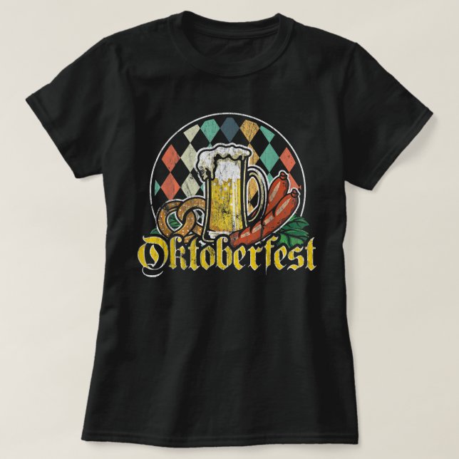 Camiseta Prost Germany Flag Oktoberfest German Beer F (Frente do Design)