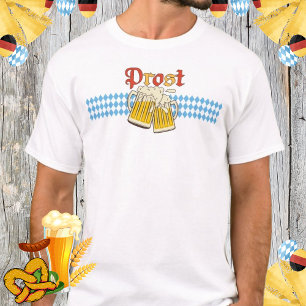 Camiseta Prost Oktoberfest Beer Design do Partido Bávaro