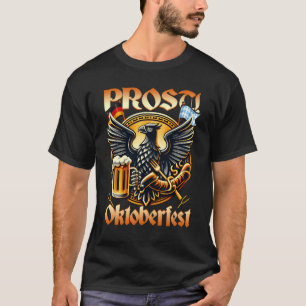 Camiseta Prost Oktoberfest Cerveja Águia Alemã Salsicha