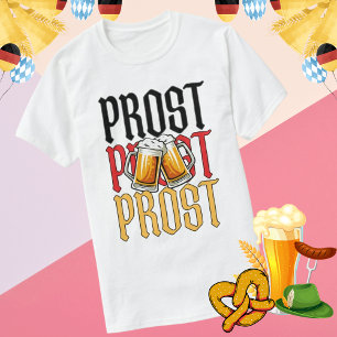 Camiseta Prost Oktoberfest Festival Alemão de Cerveja