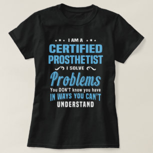 Camiseta Prosthetista certificada