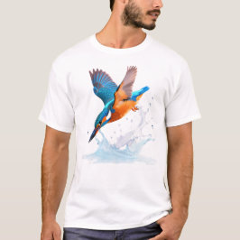 Camiseta Protea Rei Exótica Aquarela Botânica