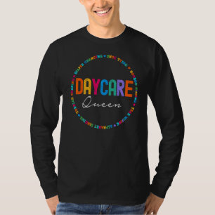 Camiseta Proteção à Criança da Rainha de Cuidados de Dia do