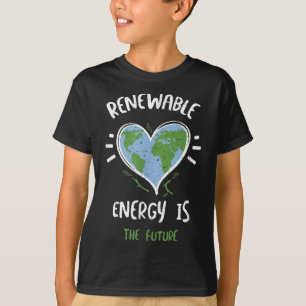 Camiseta Proteção Ambiental - A Energia Renovável É T...