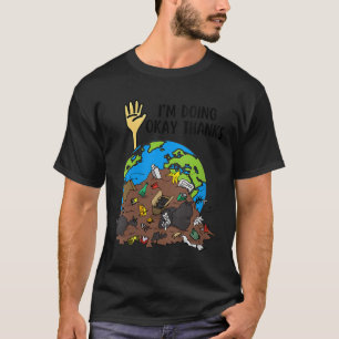 Camiseta Proteção Ambiental das Mulheres 55º Dia da Terra