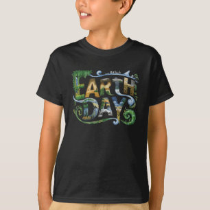 Camiseta Proteção Ambiental do Dia da Terra Salvar Árvore &