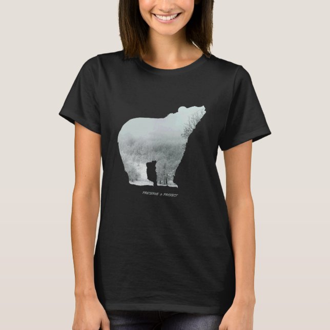 Camiseta Proteção ambiental e conservação da natureza b (Frente)
