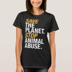 Camiseta Proteção ambiental Proteção dos animais Bem-estar
