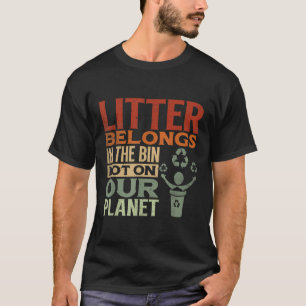 Camiseta Proteção Anti Lixo & Ambiental, Orelha