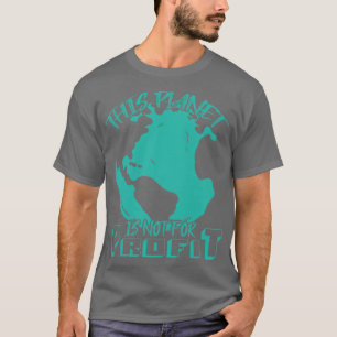Camiseta Proteção climática O ambiente contribui para o aqu