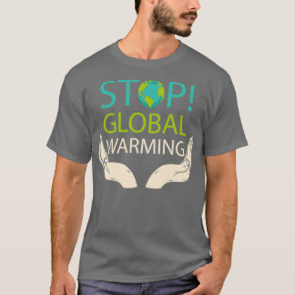 Camiseta Proteção climática O ambiente contribui para o aqu