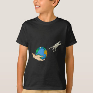 Camiseta Proteção Climática, Proteção Ambiental, Terra