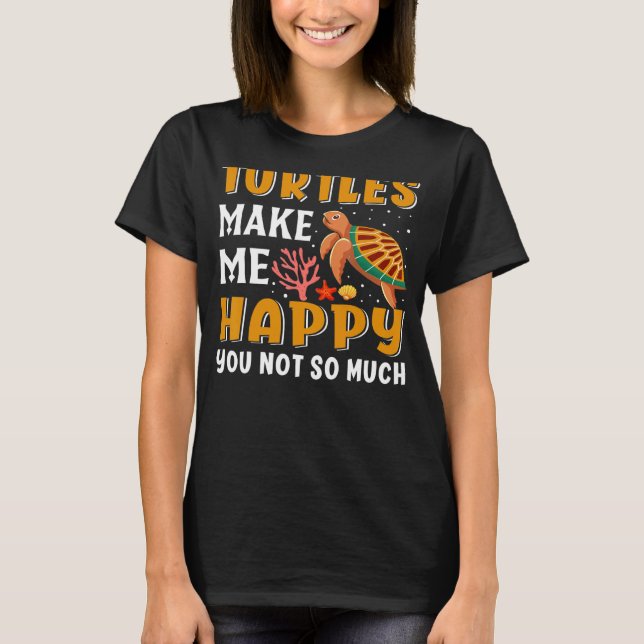 Camiseta Proteção contra a criação de animais no mar de tar (Frente)