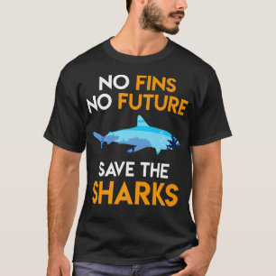 Camiseta Proteção contra tubarões Sem multas no Futuro Salv