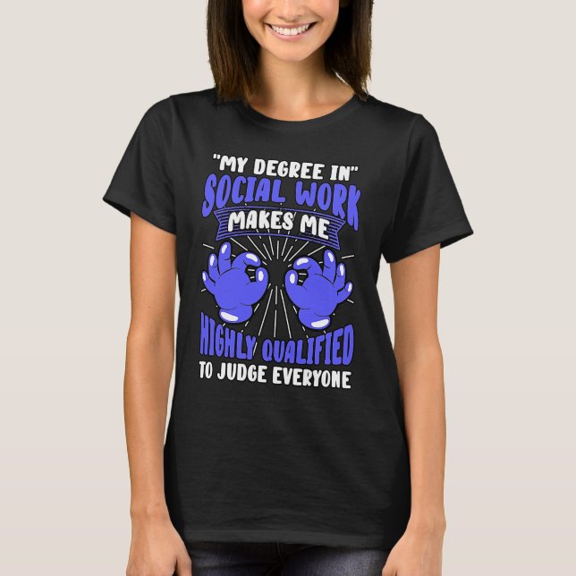 Camiseta Proteção da Comunidade Social dos Trabalhadores So (Frente)