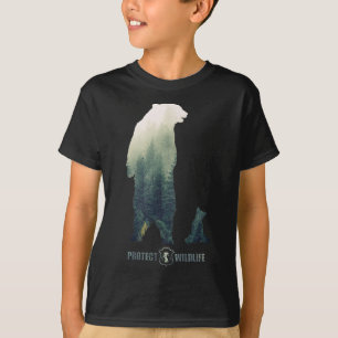 Camiseta Proteção da fauna selvagem - Proteção ambiental -