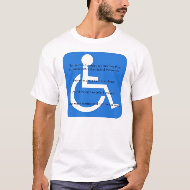 Camiseta Proteção da inabilidade (Frente)
