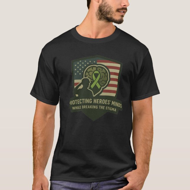 Camiseta Proteção da Mente de Operação (Frente)