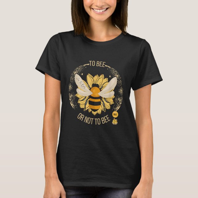 Camiseta Proteção de Espécies de Animais Abelhas Melíferas  (Frente)