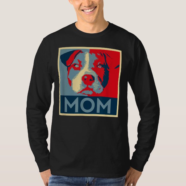 Camiseta Proteção De Touro Para Mamãe Canino (Frente)