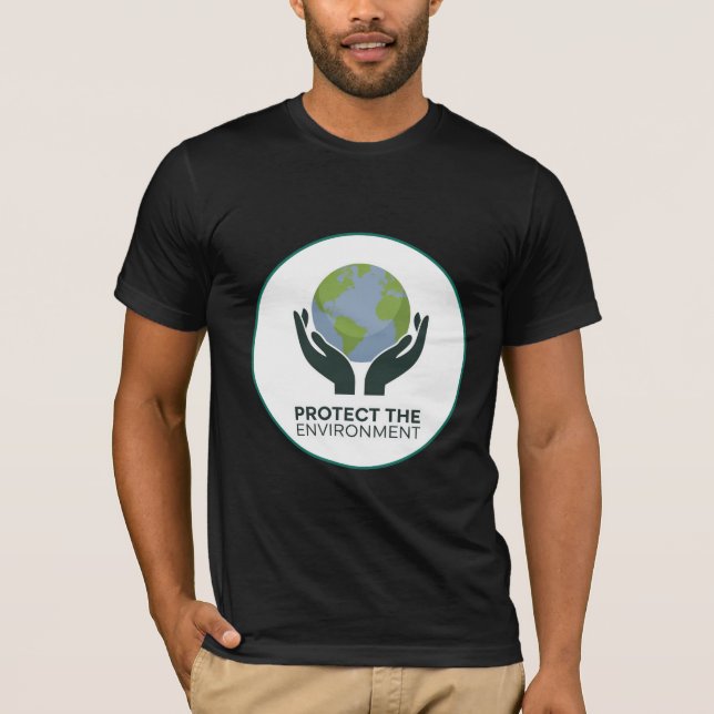 Camiseta Proteção do ambiente - Uma ação (Frente)