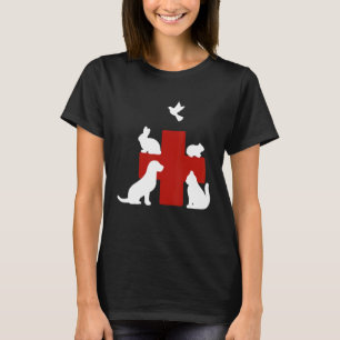 Camiseta Proteção dos animais para bem-estar dos animais