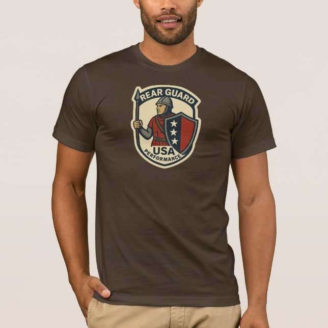 Camiseta Proteção Traseira de Desempenho EUA (Frente)