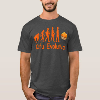 Camiseta proteção vegetariana vegetariana de vegan tofu