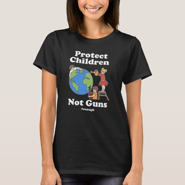Camiseta Protect Children Not Guns Activism (Frente)