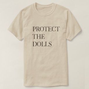 Camiseta Protect the Dolls – Final do Show AW 2025