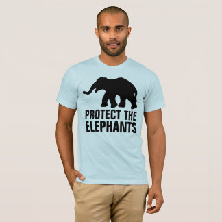 CAMISETA PROTECT THE ELEPHANTS T-SHIRTS